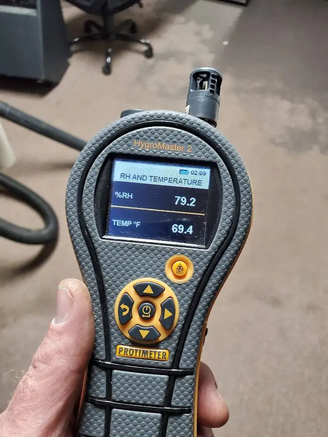 Moisture meter humidity assessment for Mold Remediation & Removal in New River